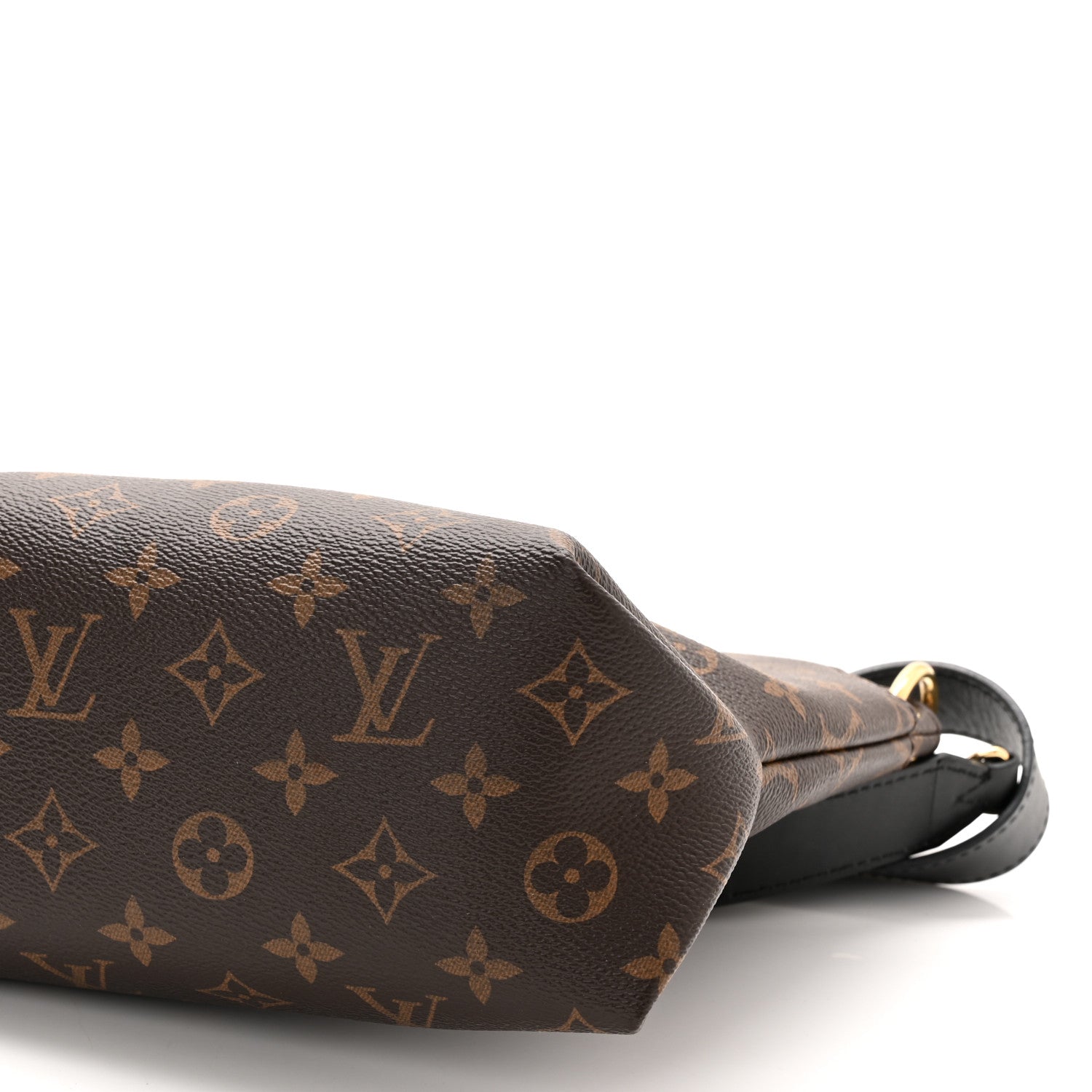 Louis Vuitton Monogram Flower Zipped Tote PM Black 9 of 9