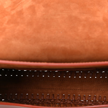 Christian Dior Grained Calfskin Medium Whipstitched Bobby Bag Dark Tan 5 of 7
