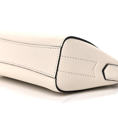 Givenchy Sugar Goatskin Nano Antigona Ivory 6 of 12