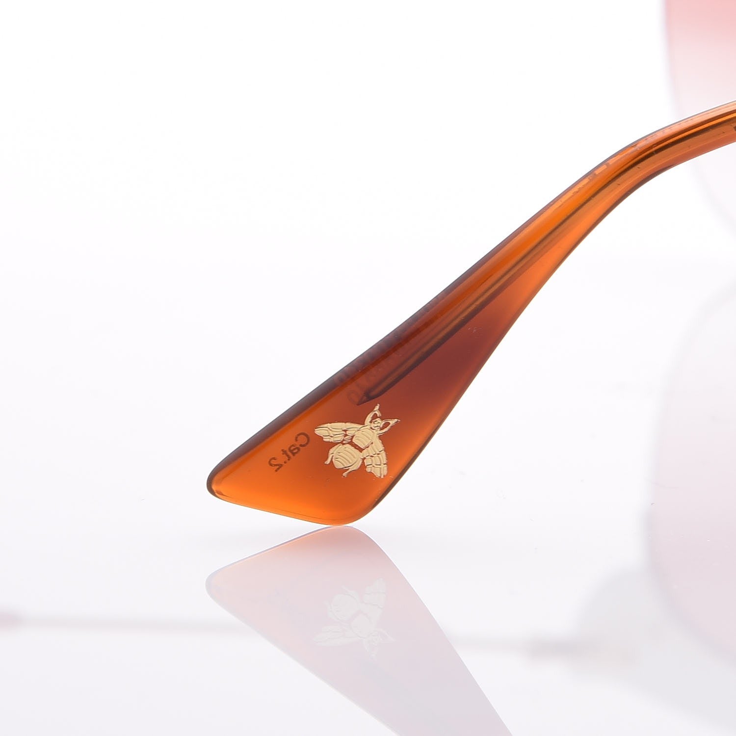 Gucci Pearl Cat Eye Sunglasses GG0212S White 7 of 8