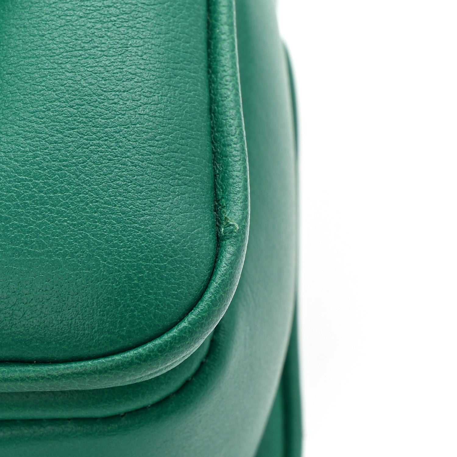 Bulgari Calfskin Serpenti Reverse Micro Top Handle Emerald Green 10 of 10
