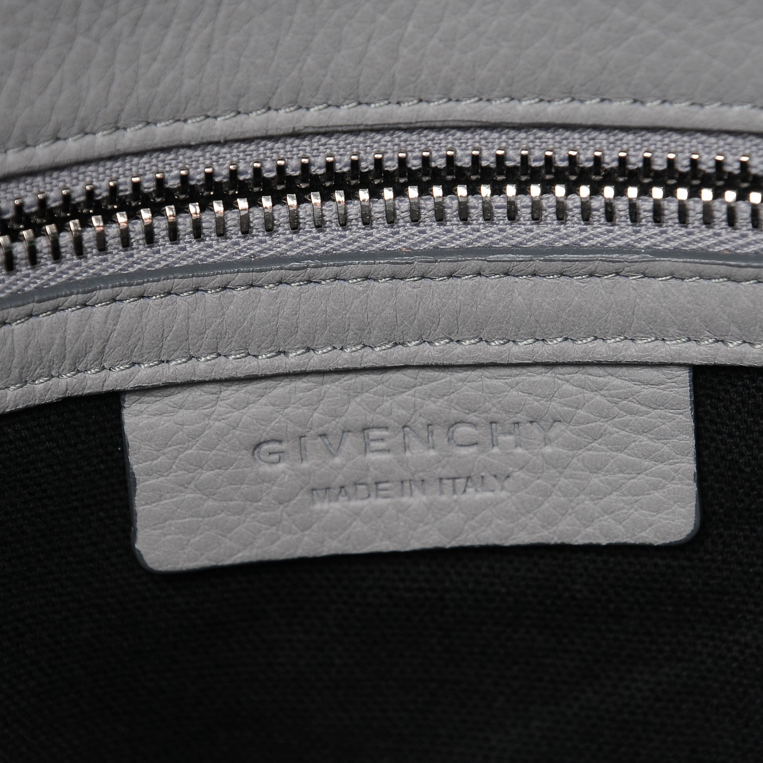 Givenchy Grained Calfskin Medium Pandora Pure Flap Bag Pearl Grey 7 of 8
