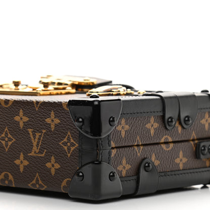 Louis Vuitton Monogram Petite Malle Black 10 of 13