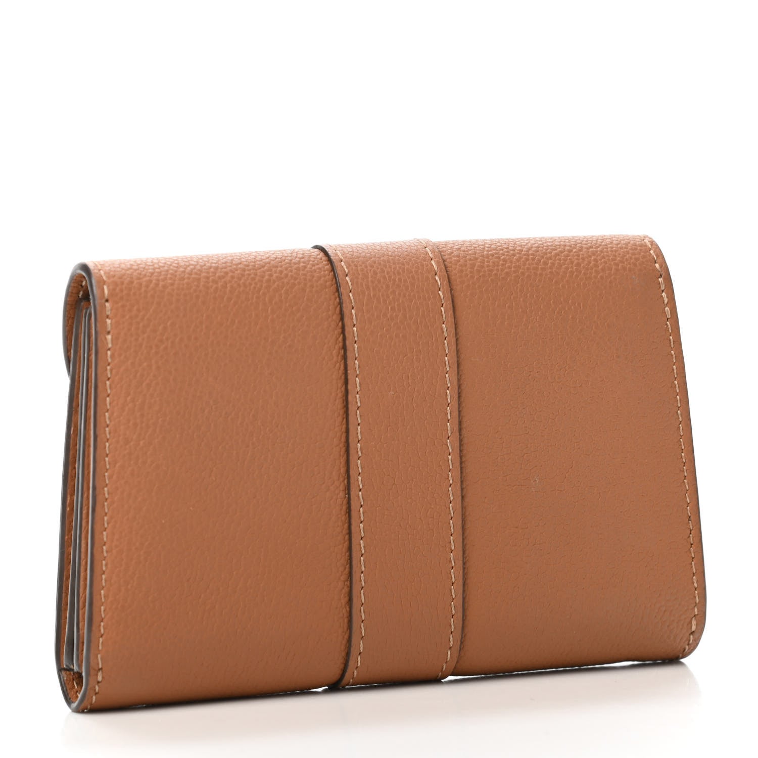 Delvaux Grained Calfskin Magic Brillant Card Holder Vegetal 2 of 4