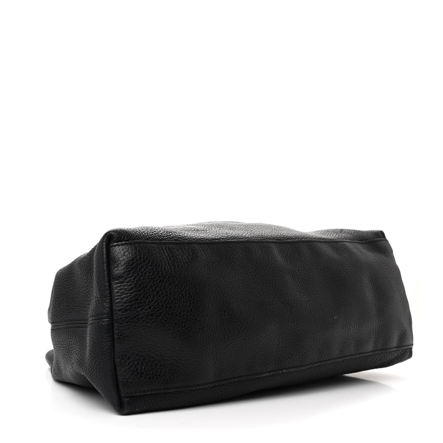 Gucci Pebbled Calfskin Medium Soho Chain Shoulder Bag Black 4 of 11