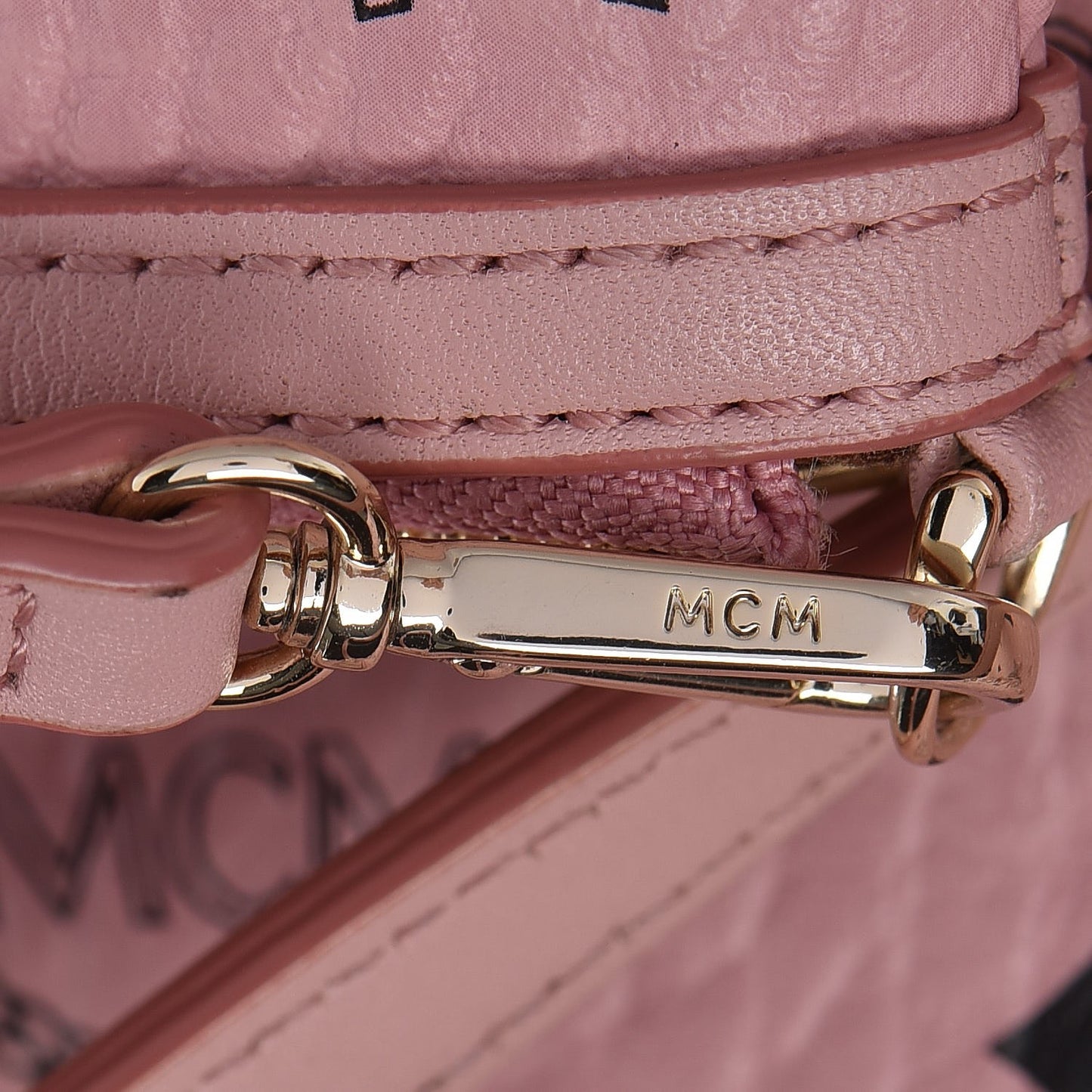 Visetos Medium Anya Zip Top Shopper Tote Pink