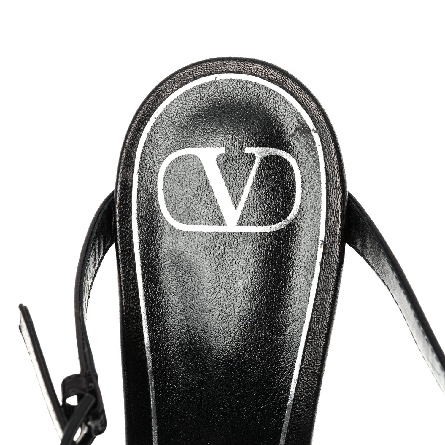 Valentino Garavani Nappa French Bow Gladiator 45mm Sandals 40 Black 6 of 8