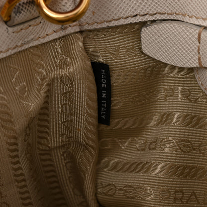 Prada Saffiano Lux Large Galleria Double Zip Tote Talco 7 of 18