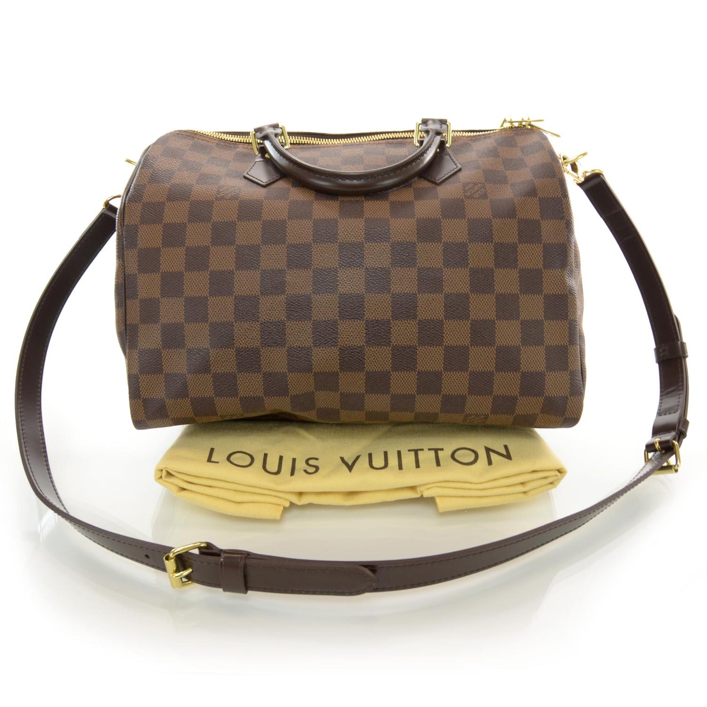 Damier Ebene Speedy Bandouliere 30