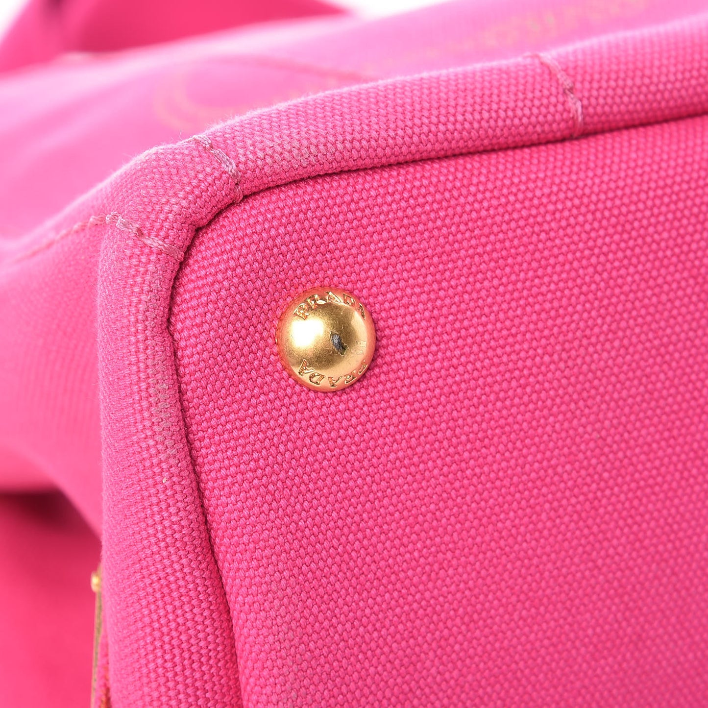 Canapa Small Logo Tote Fuxia