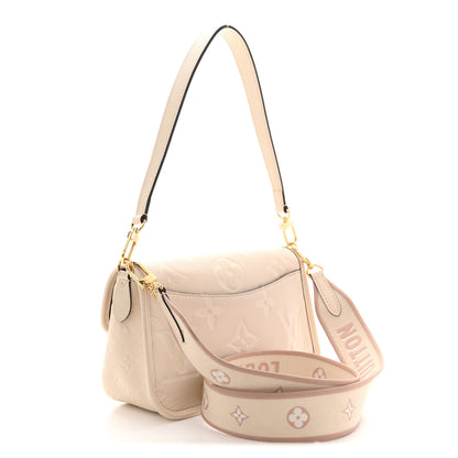 Louis Vuitton Empreinte Monogram Giant Diane Cream 3 of 12