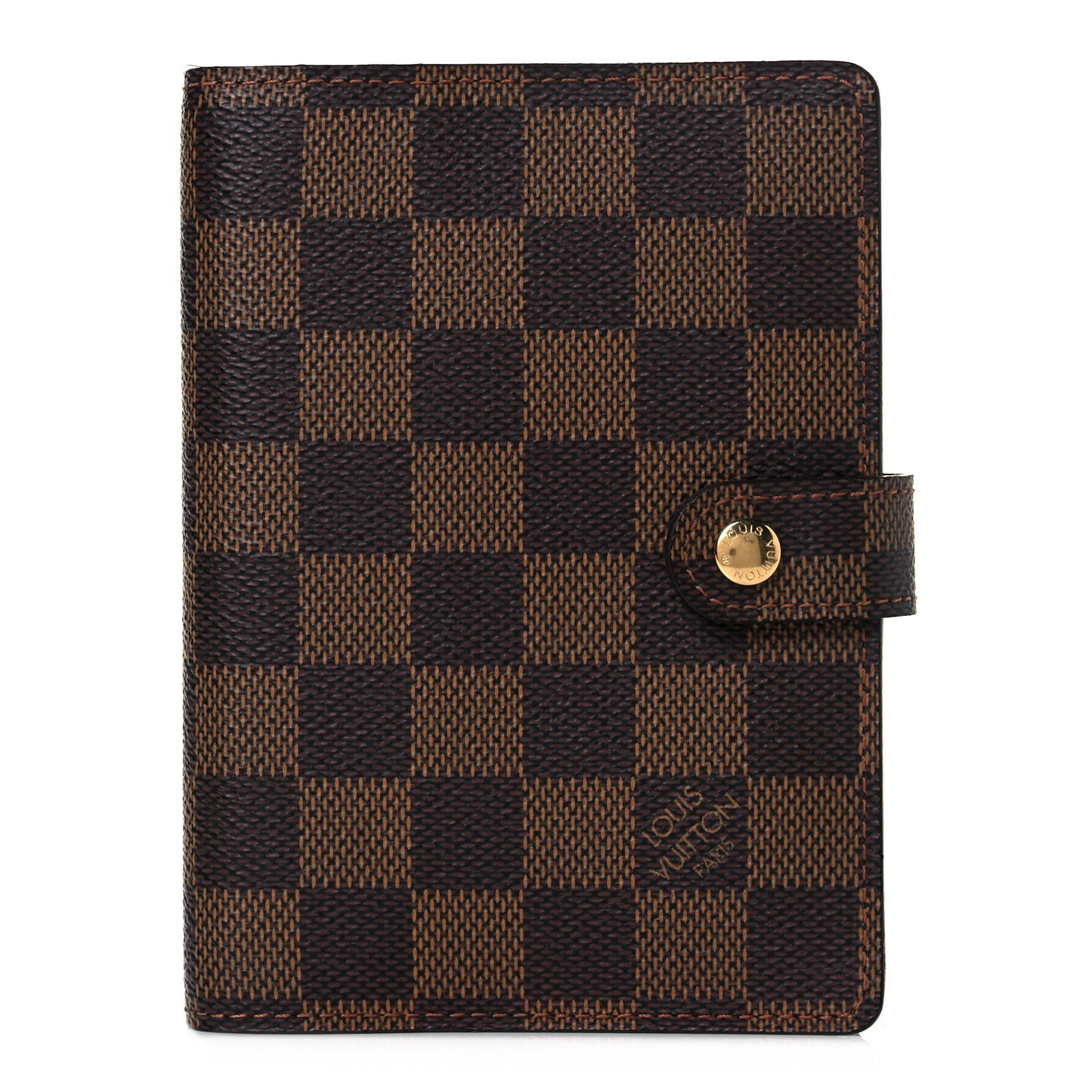 Damier Ebene Small Ring Agenda Cover