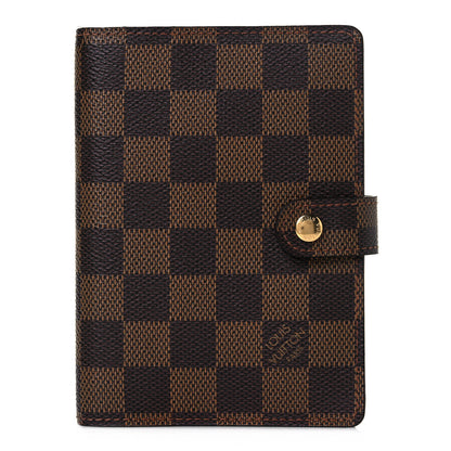 Louis Vuitton Damier Ebene Small Ring Agenda Cover 1 of 8