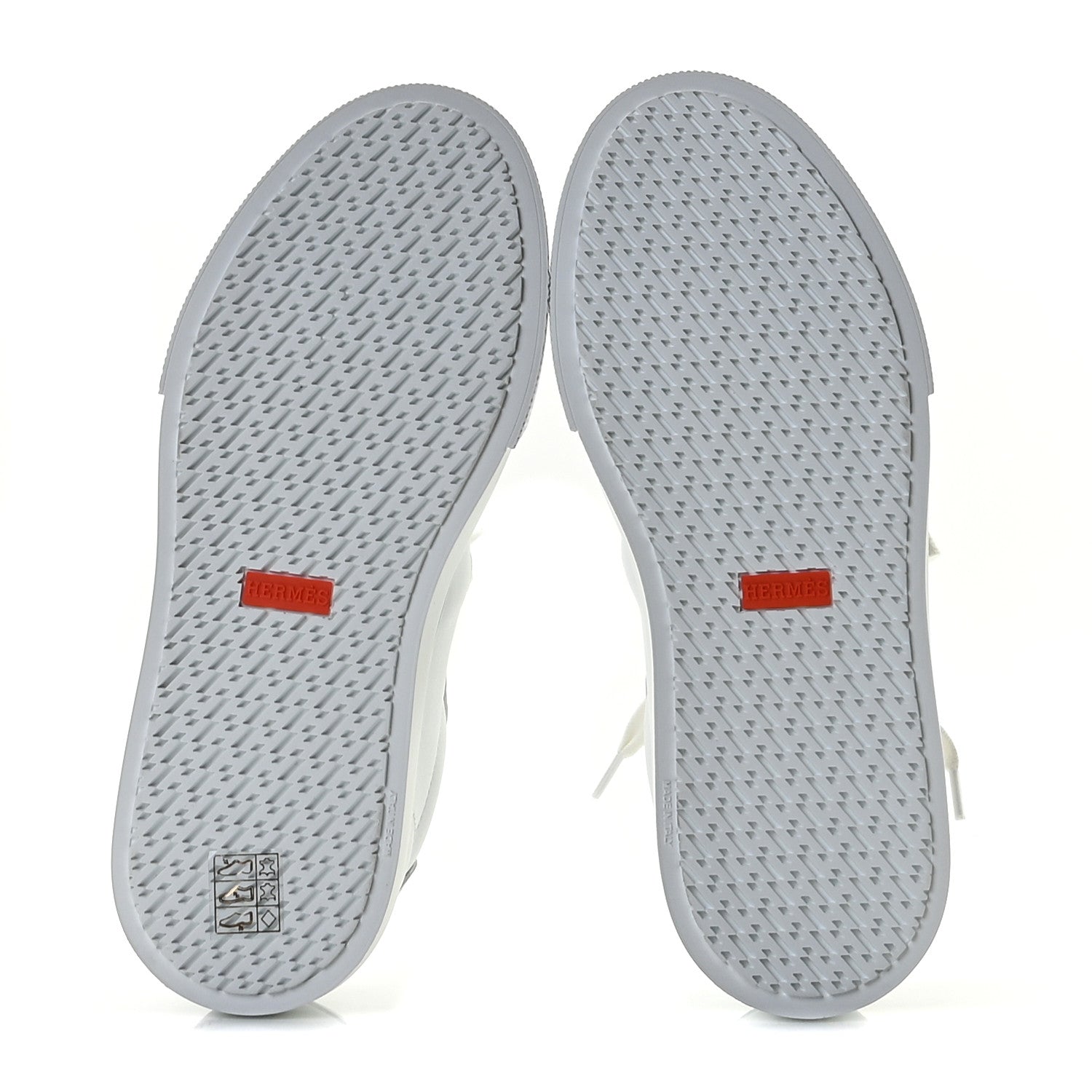 Hermes Calfskin Day Sneakers 38 White 6 of 12