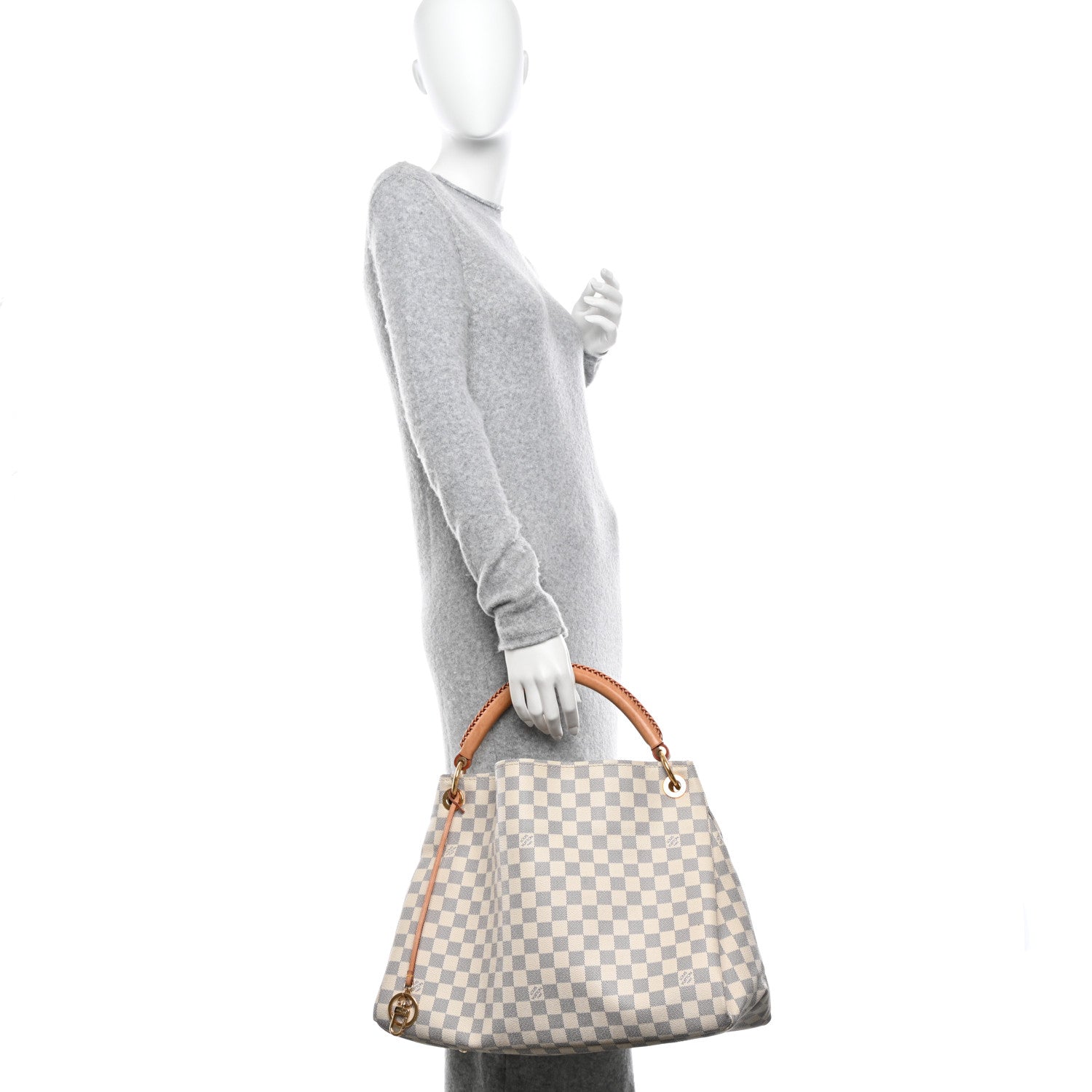 Louis Vuitton Damier Azur Artsy MM 2 of 10