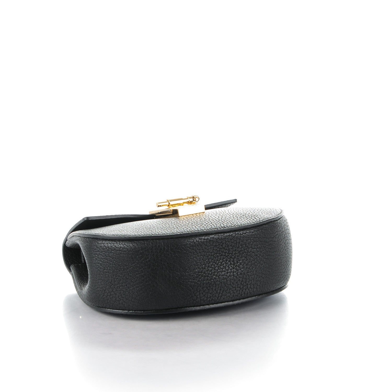 Chloe Grained Lambskin Mini Drew Shoulder Bag Black 4 of 8