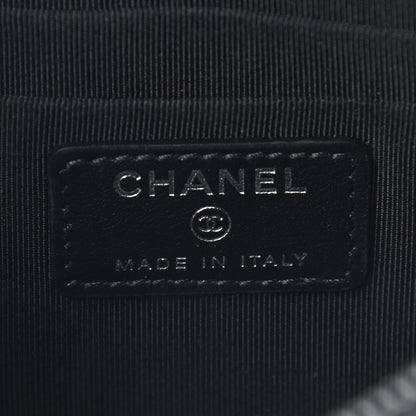 Chanel Aged Calfskin Quilted Medium Reissue Cosmetic Case So Black 6 of 7