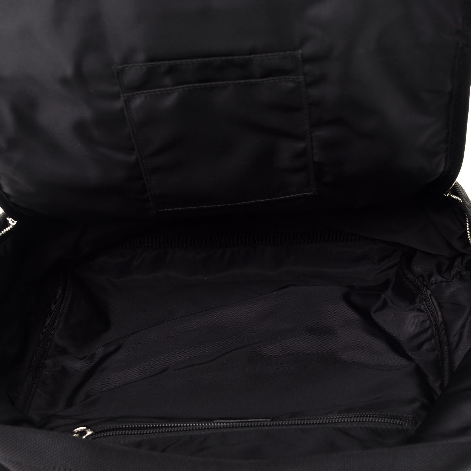 Gucci Techno Canvas Appia Calfskin Web Tote Backpack Black 5 of 9