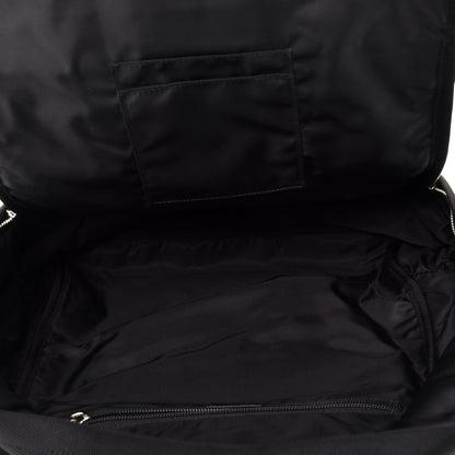 Gucci Techno Canvas Appia Calfskin Web Tote Backpack Black 5 of 9