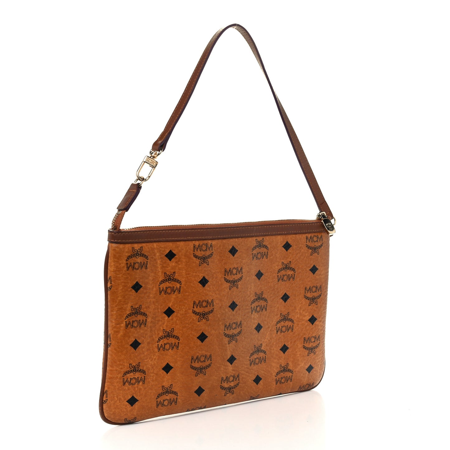 Visetos Liz Shopper Tote Pouch Cognac