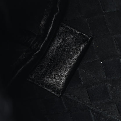 Bottega Veneta Nappa Intrecciato Small Fold Crossbody Messenger Black 6 of 9
