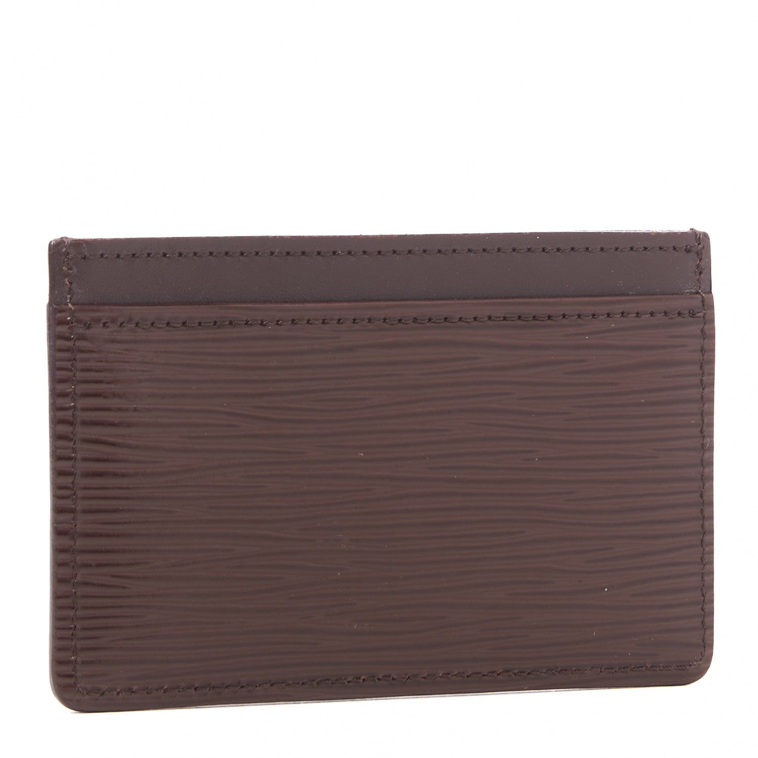 Louis Vuitton Epi Card Holder Moka 2 of 6
