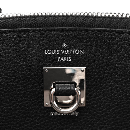 Louis Vuitton Taurillon City Steamer MM Black Beige 8 of 13