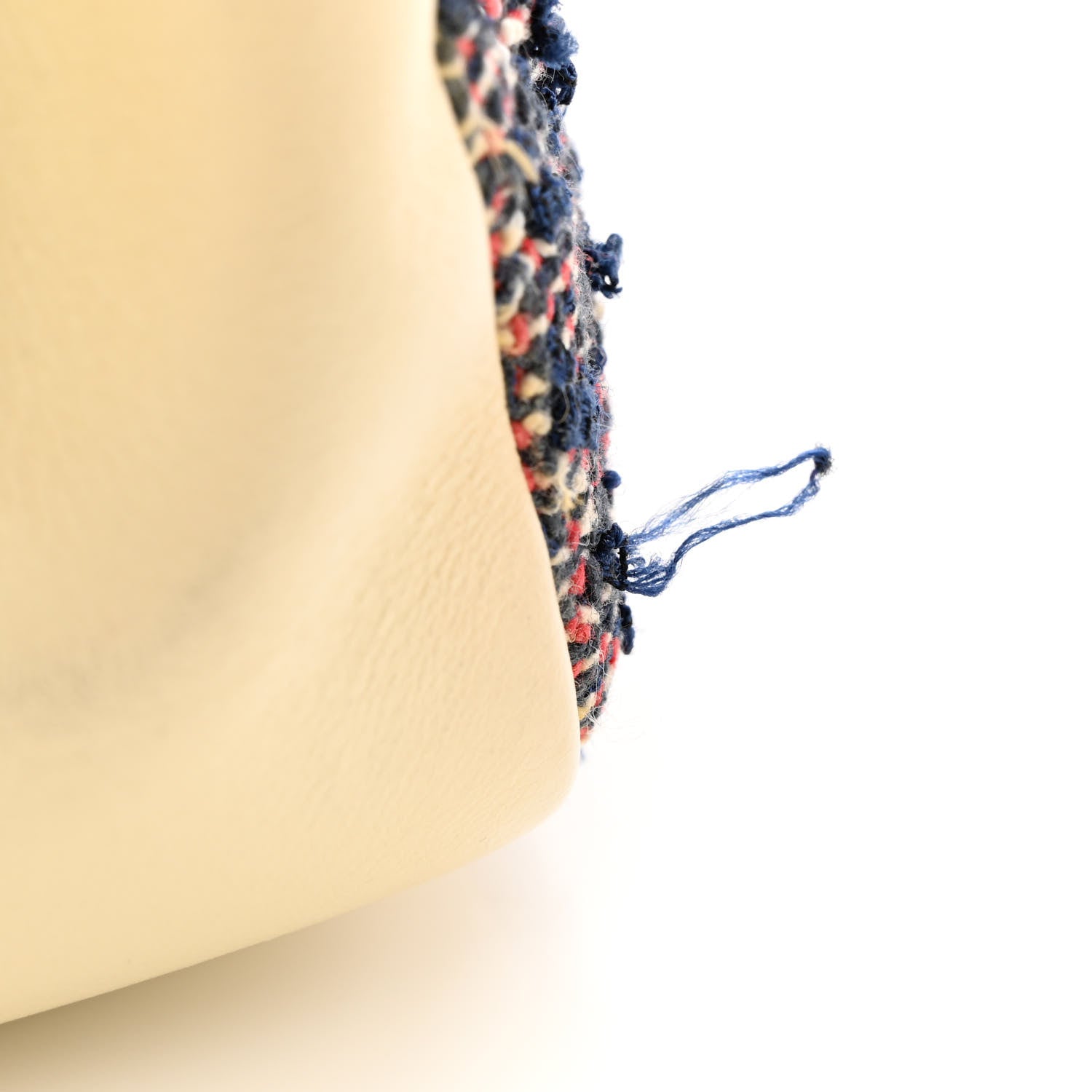 Chanel Tweed Quilted Medium Single Flap Blue Multicolor 17 of 17