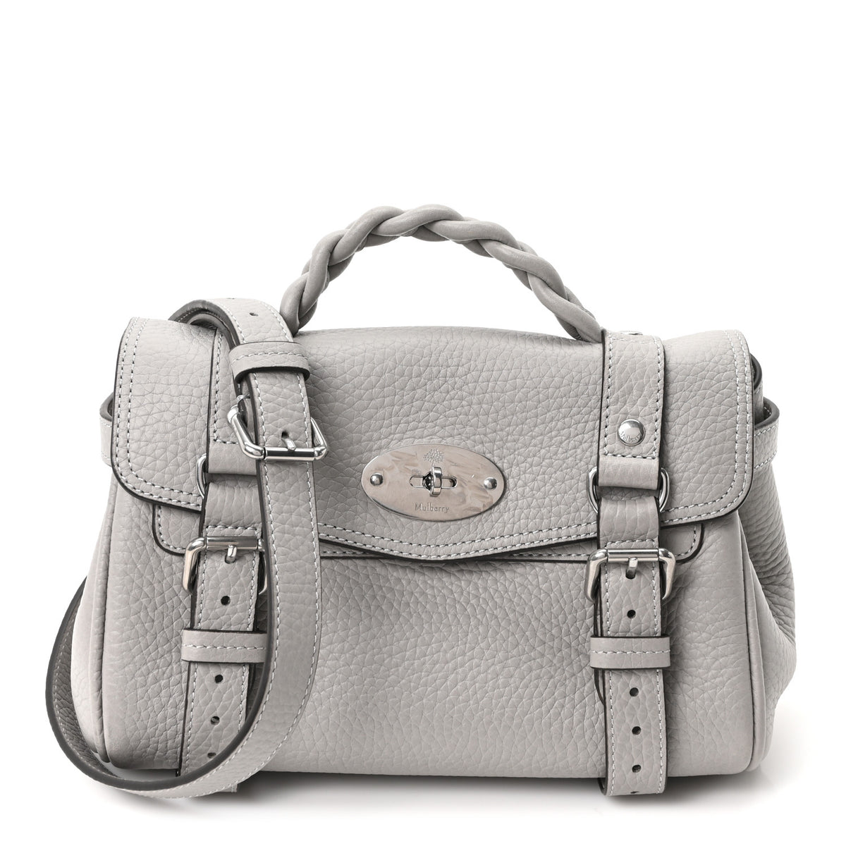 Heavy Grain Mini Alexa Pale Grey