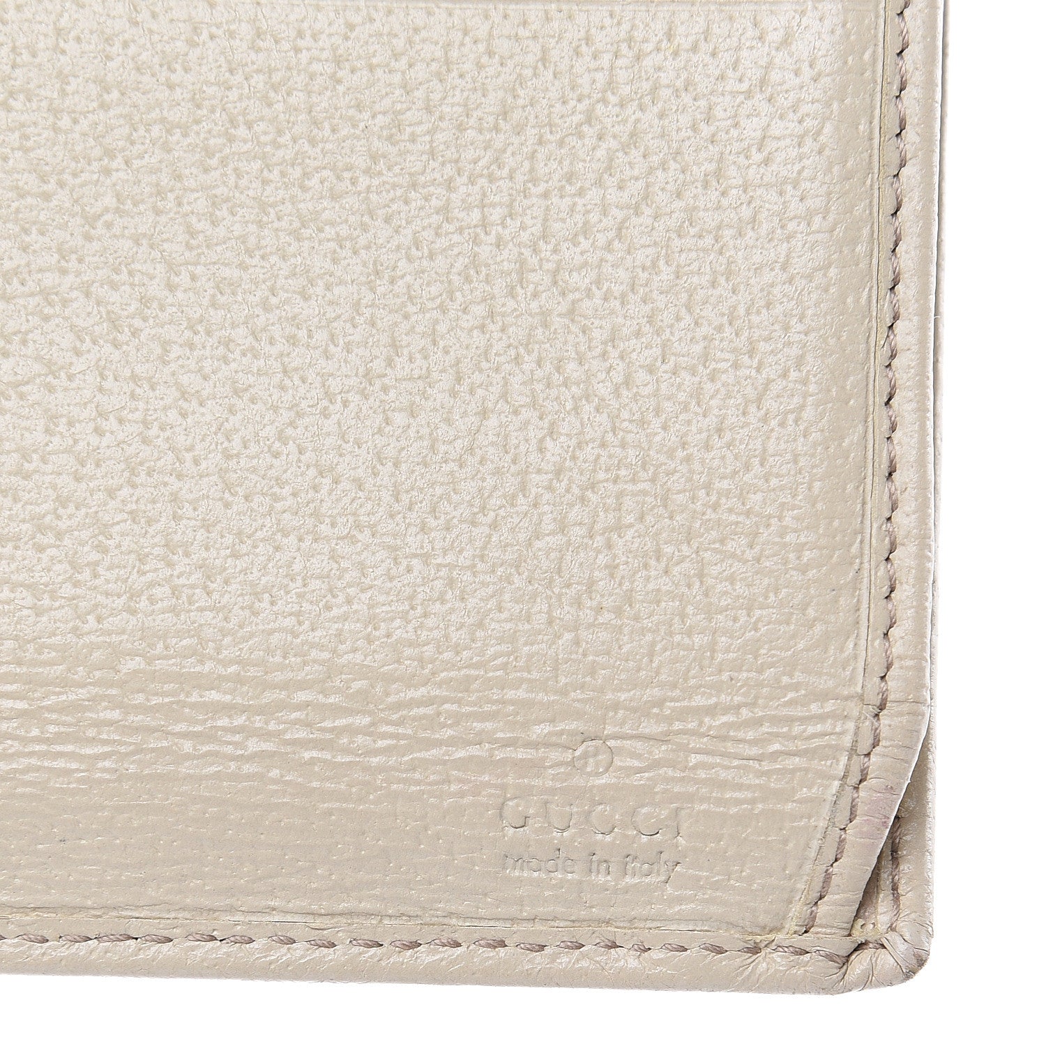 Gucci Monogram Metal Bar Continental Flap Wallet Off White 6 of 17