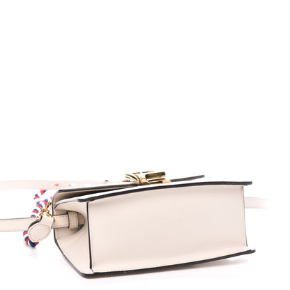 Gucci Calfskin Mini Sylvie Top Handle Bag White 4 of 11