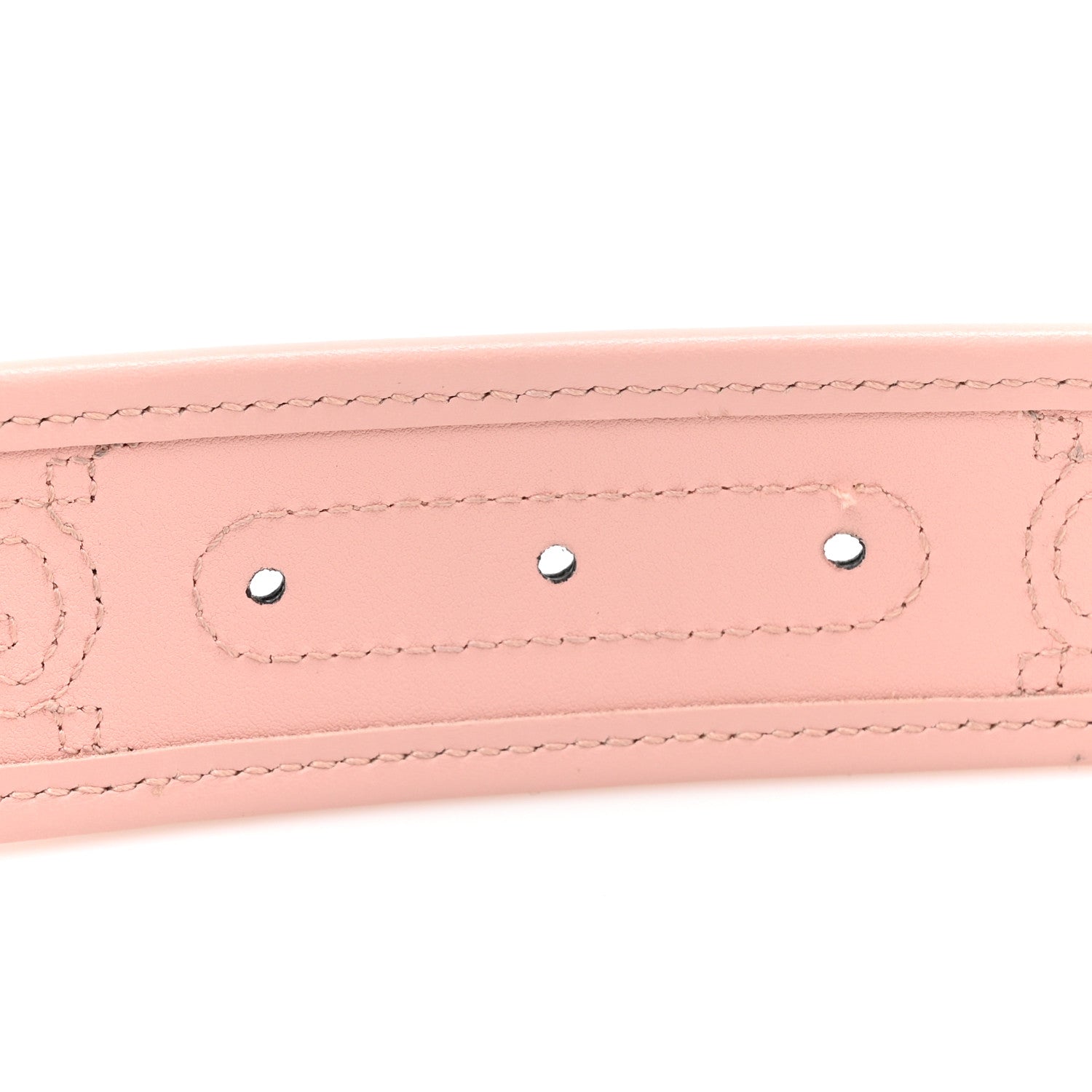Gucci Calfskin GG Matelasse Marmont 40mm Belt 95 38 Perfect Pink 3 of 5