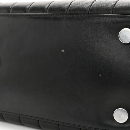 Saint Laurent Calfskin Y Quilted Monogram Large Loulou Shopper Black 11 of 14