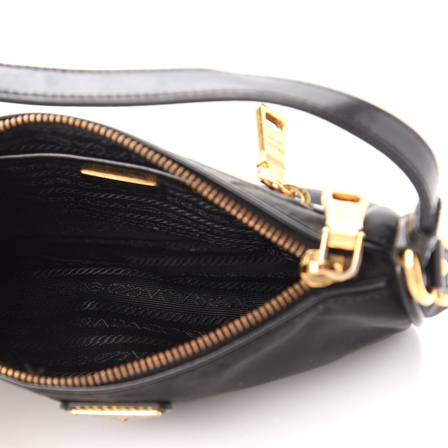 Tessuto Nylon Pochette Black