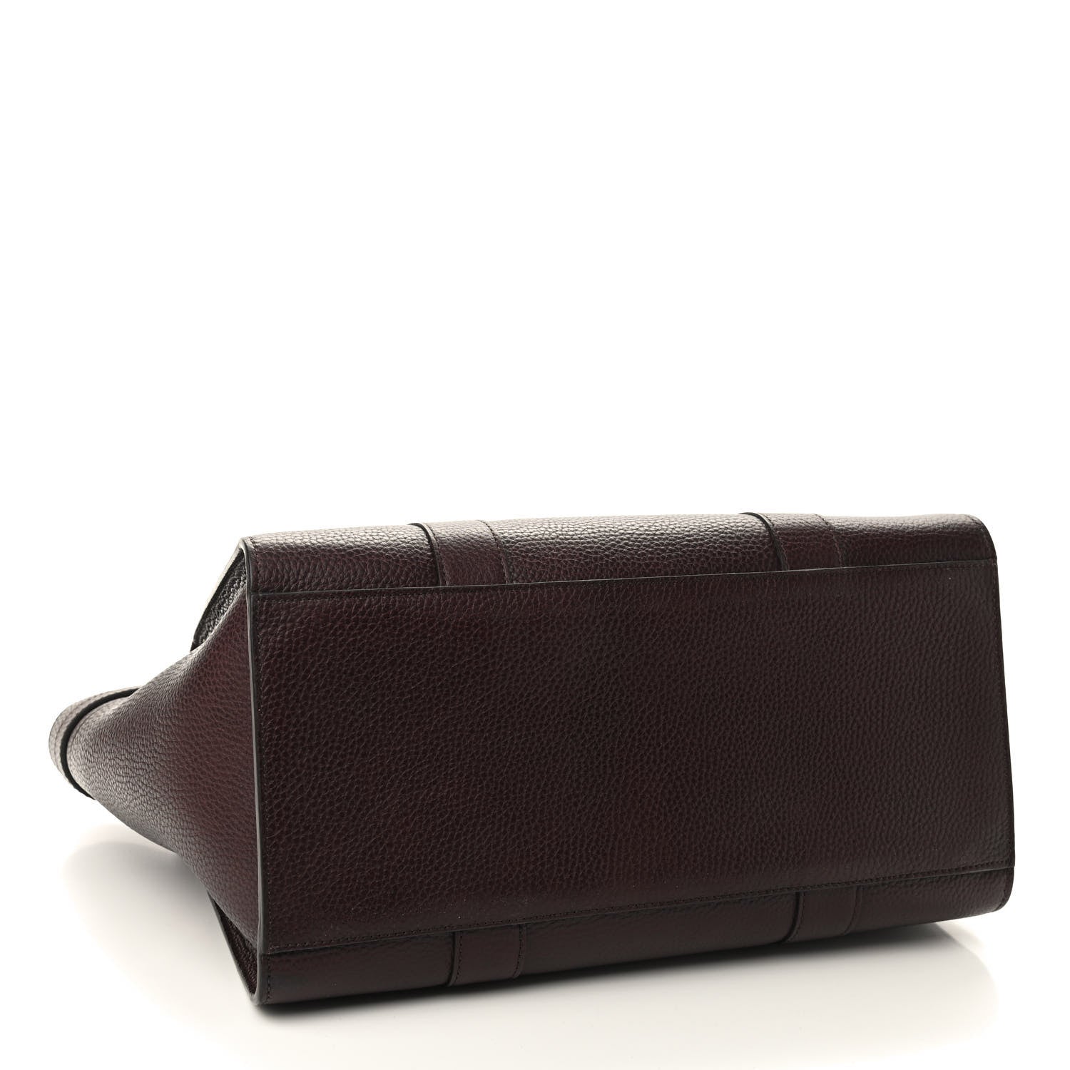 Mulberry Grain Vegetable Tanned Calfskin Zipped Bayswater Oxblood 4 of 11