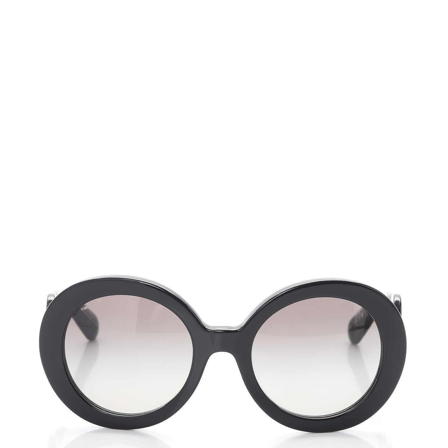 Prada Baroque Sunglasses SPR 27N Black 2 of 8