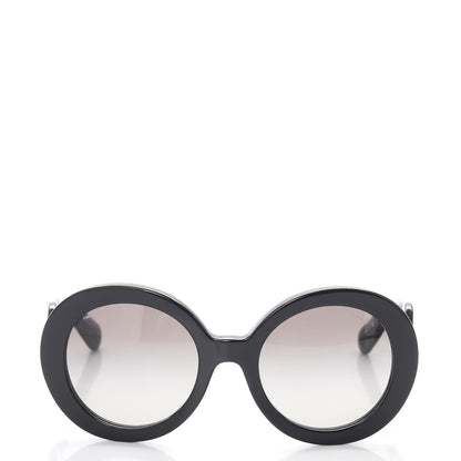 Prada Baroque Sunglasses SPR 27N Black 2 of 8