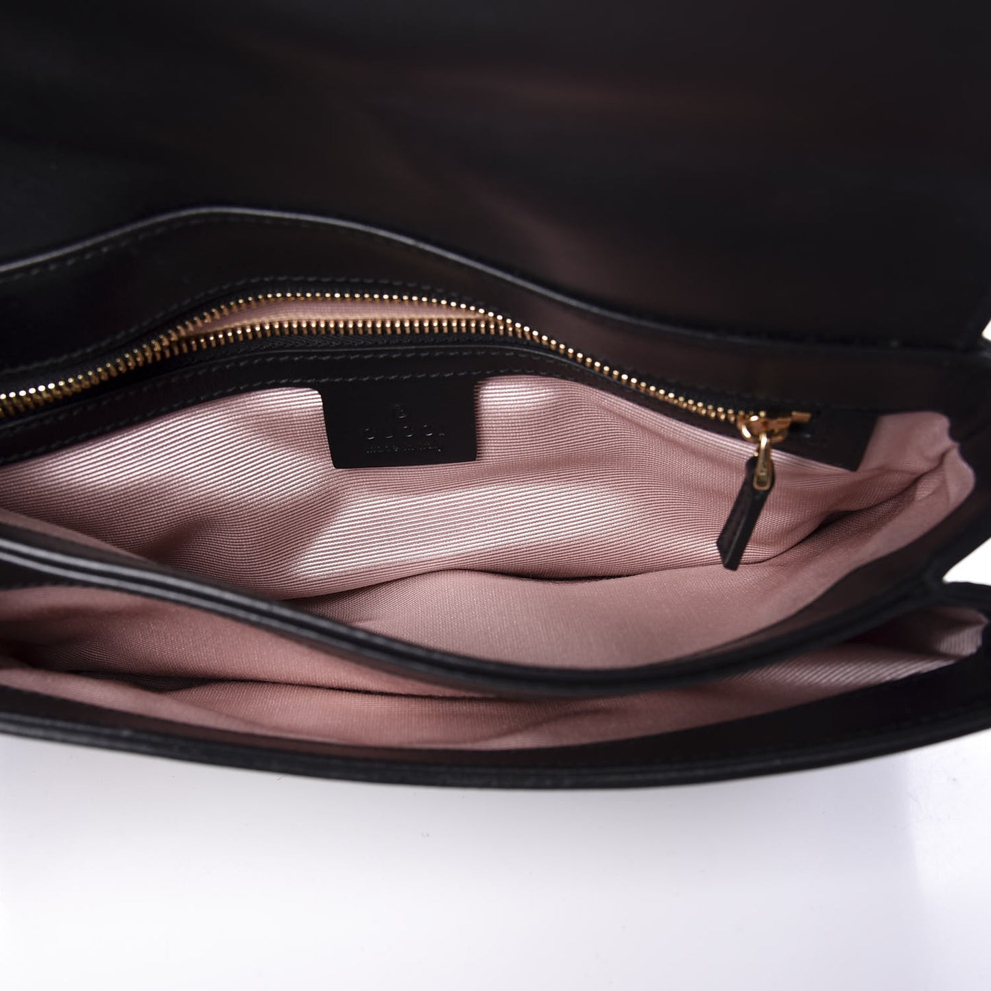 Vitello Palmellato Lux Small Arli Flap Shoulder Bag Black