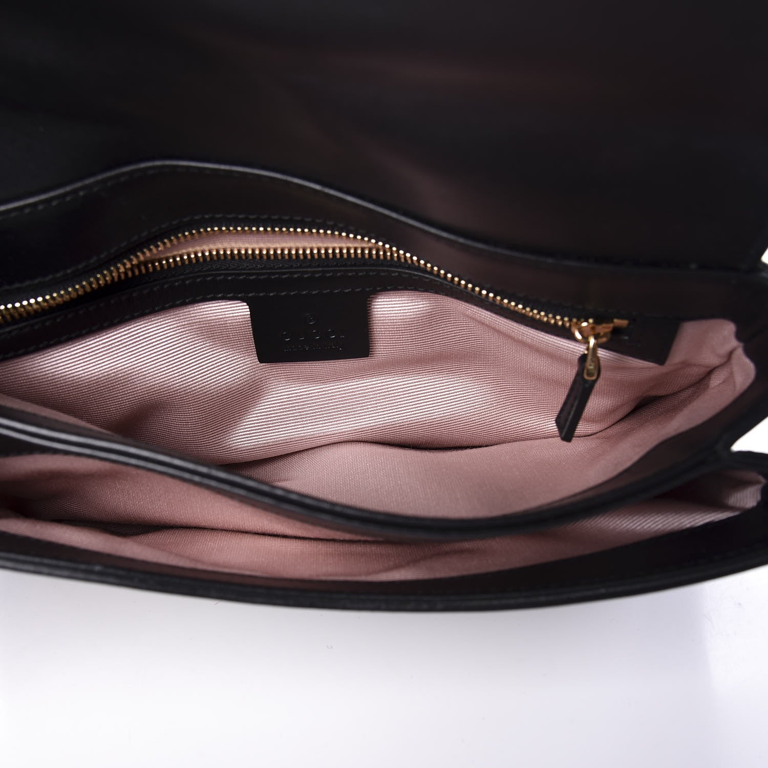 Gucci Vitello Palmellato Lux Small Arli Flap Shoulder Bag Black 4 of 11