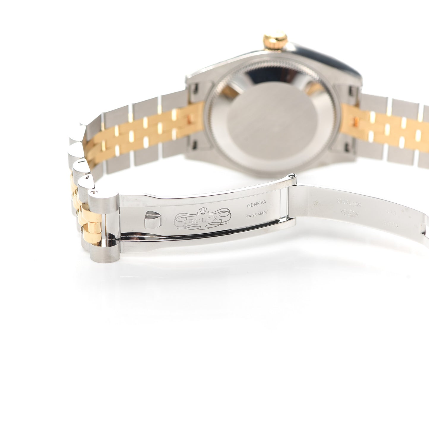 Stainless Steel 18K Yellow Gold Diamond 31mm Oyster Perpetual Datejust Watch Champagne 178273