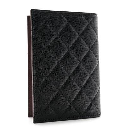 Chanel Caviar Quilted Passport Holder Black 3 of 8