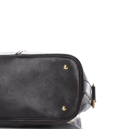 Saint Laurent Calfskin Large Muse Dark Brown 8 of 9