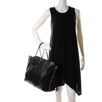 Balenciaga Supple Calfskin Papier A4 Tote Black 2 of 7