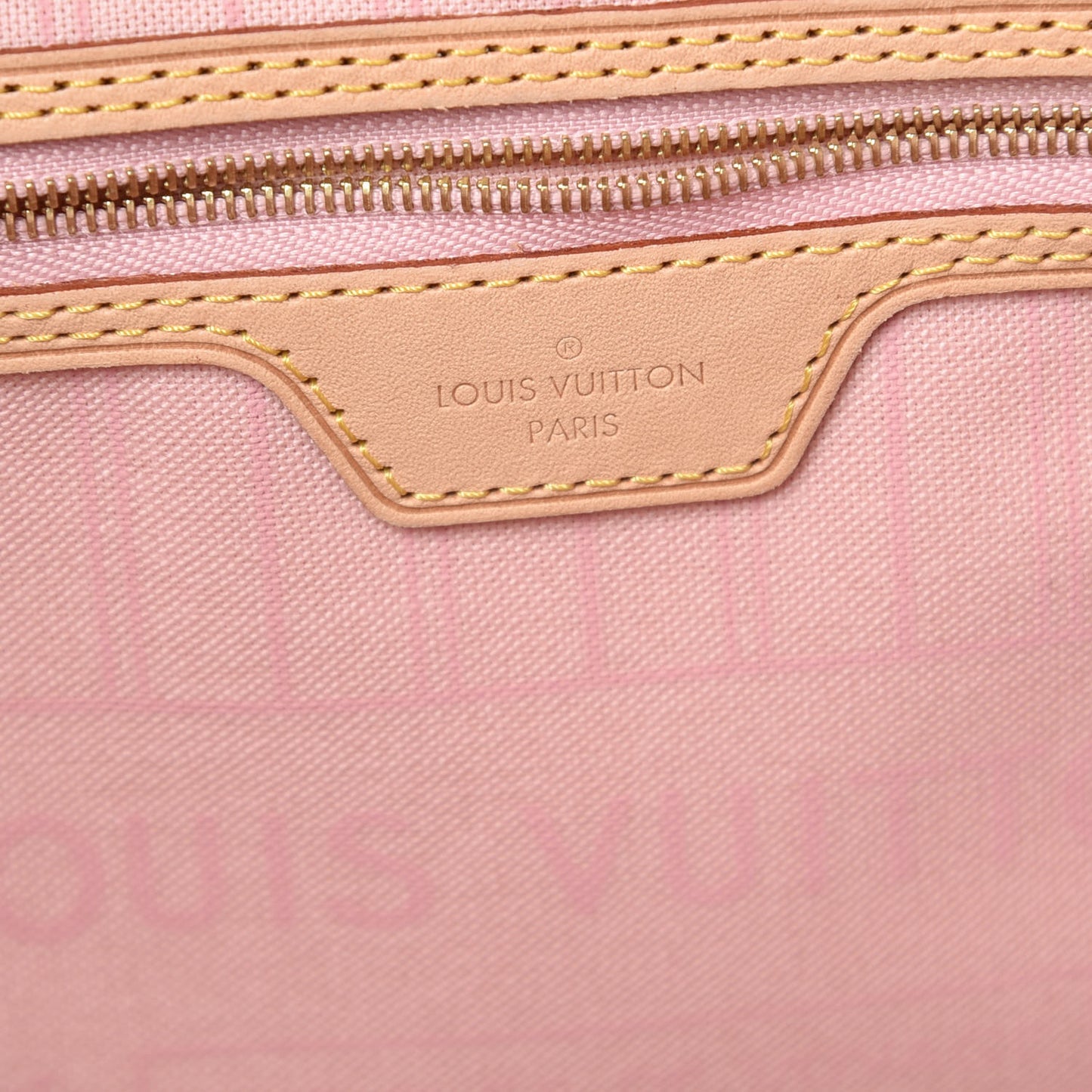 Damier Azur Neo Neverfull MM Rose Ballerine