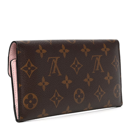Louis Vuitton Monogram Josephine Wallet Rose Ballerine 2 of 7