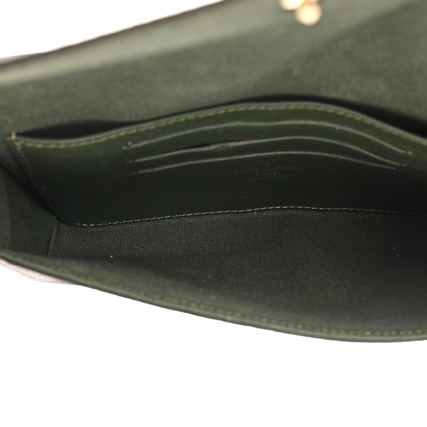 Louis Vuitton Monogram Felicie Strap & Go Kaki 5 of 12