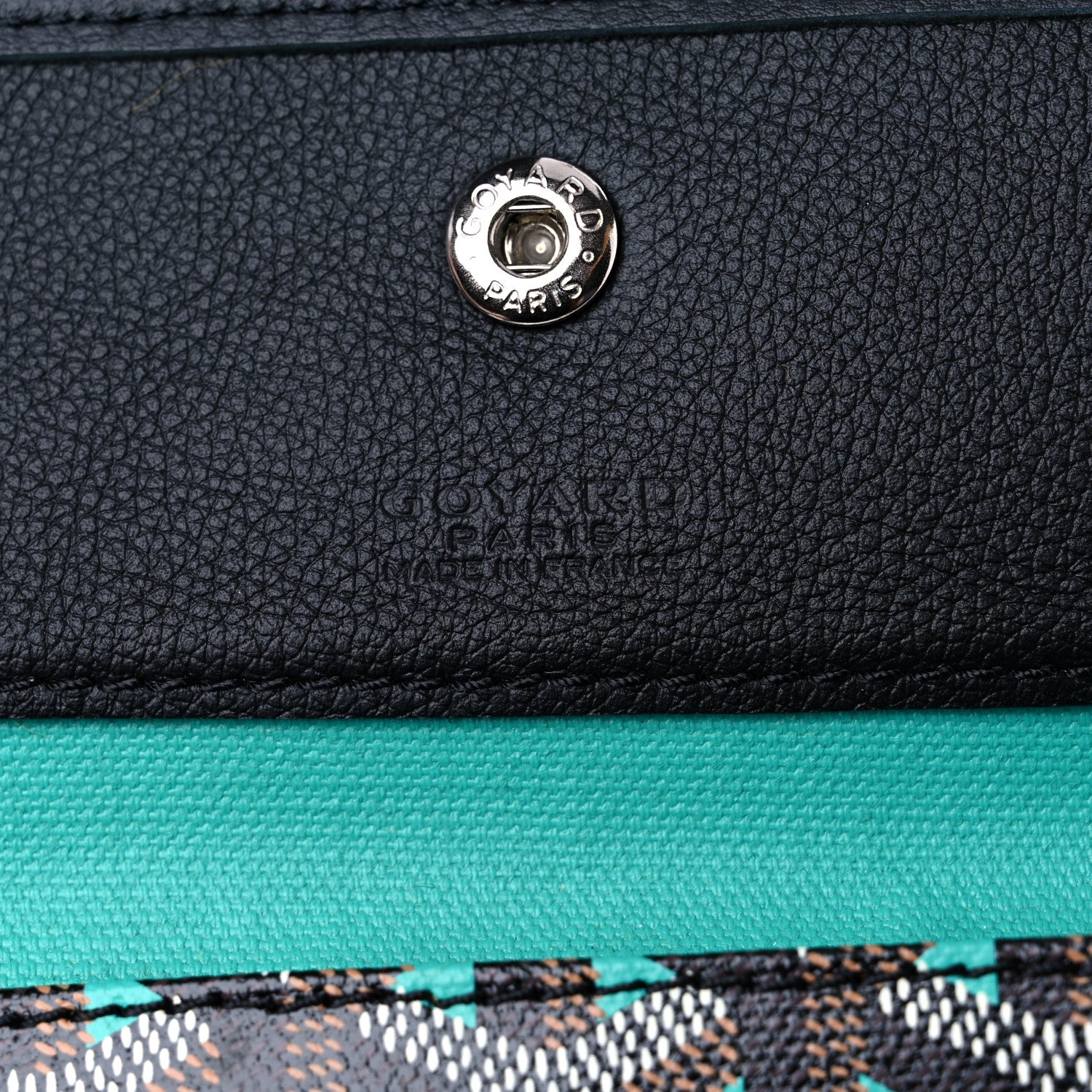 Goyard Goyardine Saint Louis Claire Voie PM Black Opaline 7 of 9