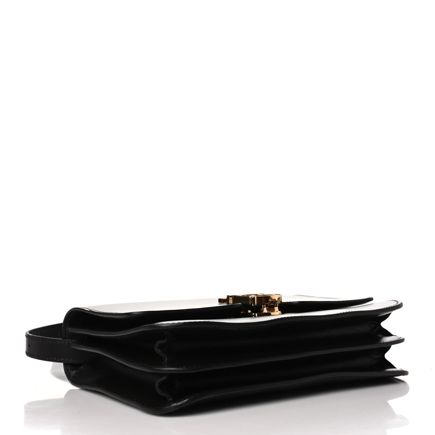 Calfskin Medium TB Bag Coffee