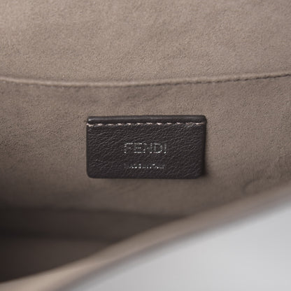 Fendi Vitello Century Opaco F is Fendi Kan I Shoulder Bag Grigio Perla 5 of 9