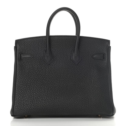 Hermes Togo Birkin 25 Black 4 of 34